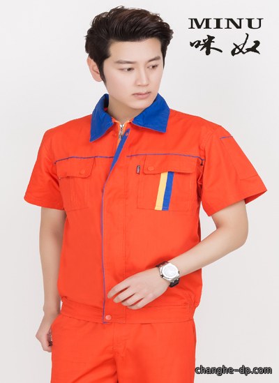 D508现货短袖工程服9