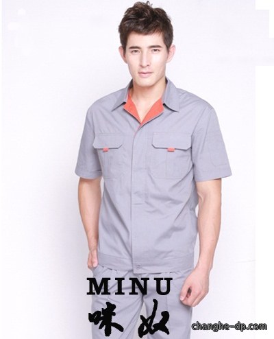 夏装工作服定做40