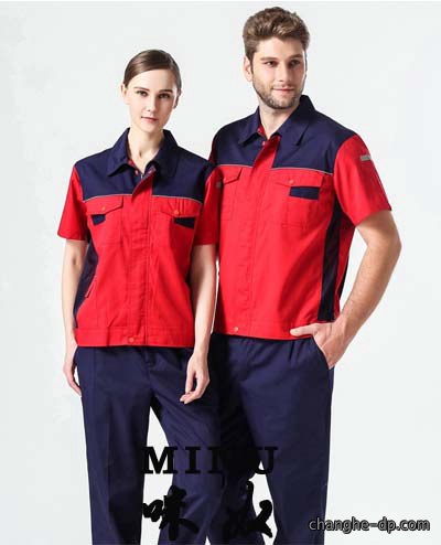 夏装工作服定做13