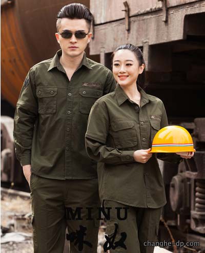 夏装工作服定做23