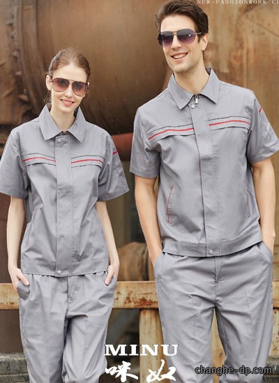 夏装工作服定做72