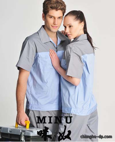 夏装工作服定做07
