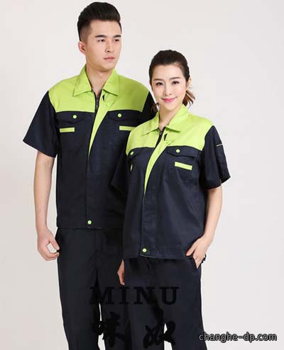 夏装工作服定做02