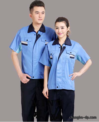 夏装工作服定做03