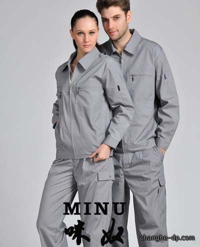 夏装工作服定做12