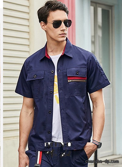 夏装工作服定做84