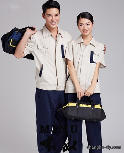 夏装工作服定做52