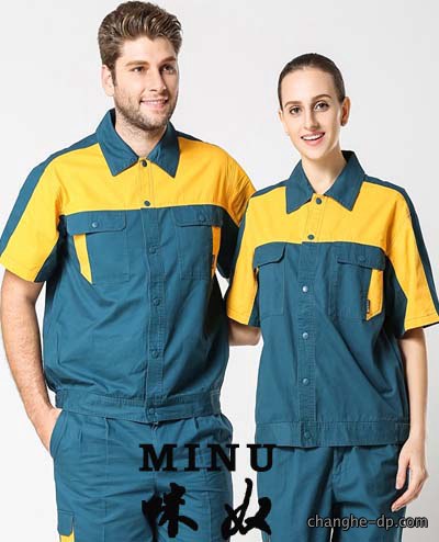 夏装工作服定做09