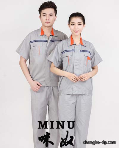夏装工作服定做01